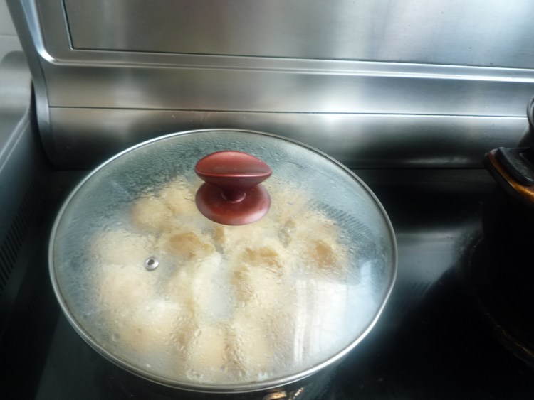 玉瓜虾仁馅煎饺步骤16