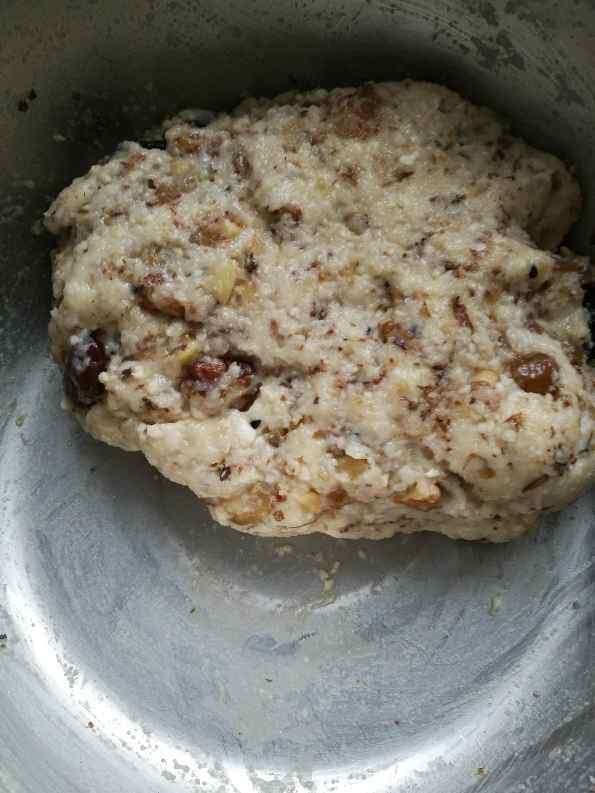 坚果蜜豆饼步骤5