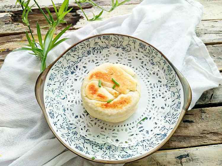 花生油香葱小饼步骤14