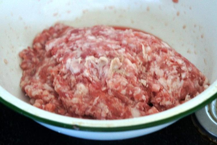 婆婆丁馅麦穗饺子步骤2