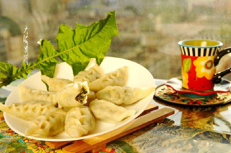 婆婆丁馅麦穗饺子步骤11