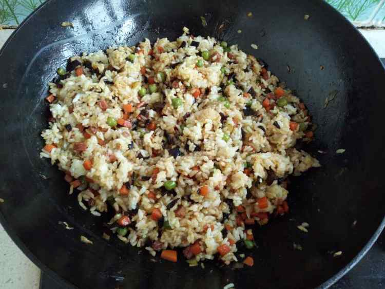 蛋包饭步骤9