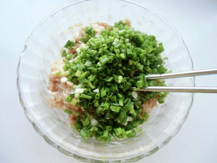 苦苣猪肉饺子步骤5