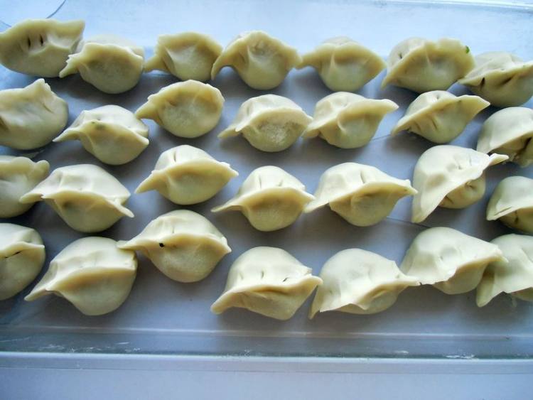 苦苣猪肉饺子步骤11