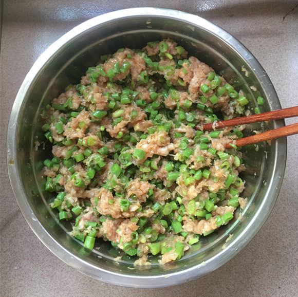 豆角水煎包步骤14