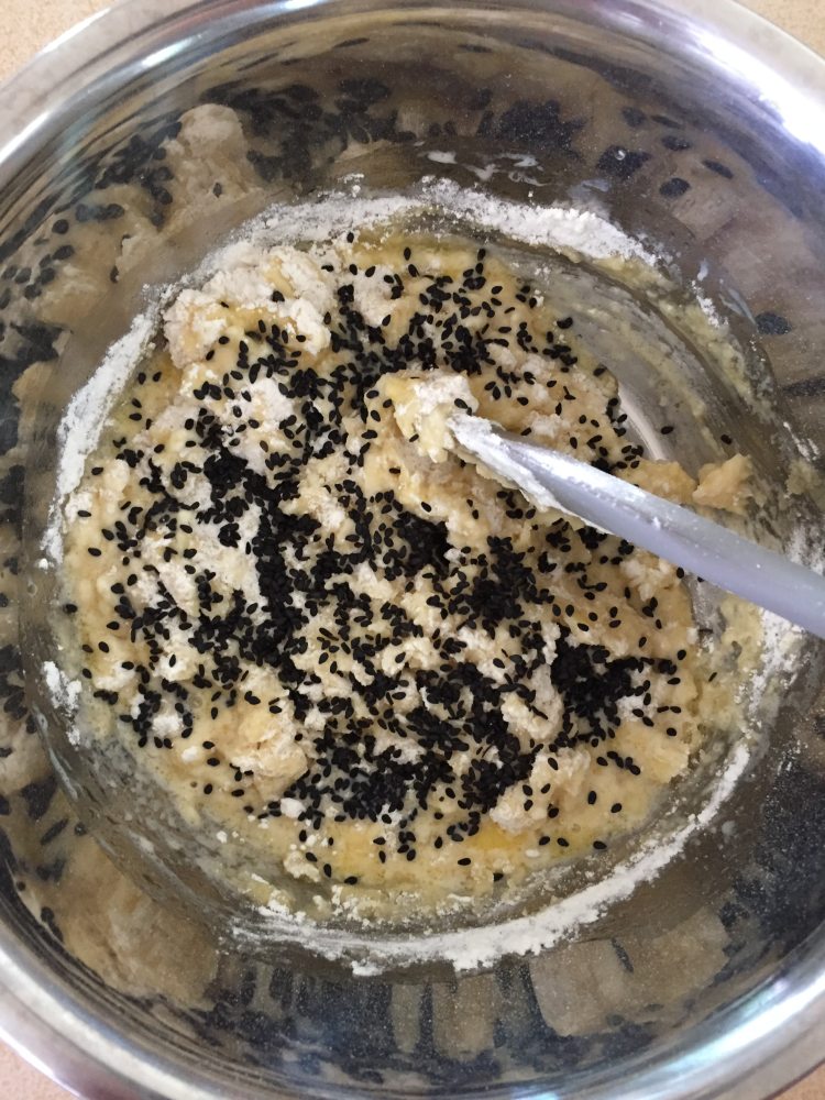 黑芝麻麻薯面包步骤4