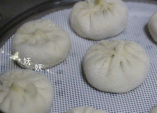 韭菜粉丝包子步骤14