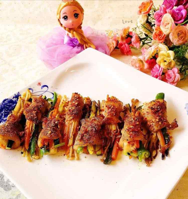 美味蔬菜卷步骤10