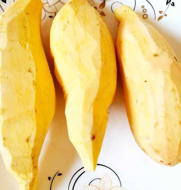 炸红薯片步骤1