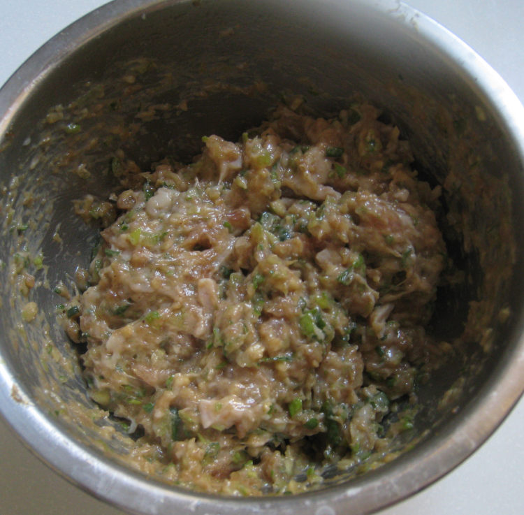 蛋煎饺步骤1