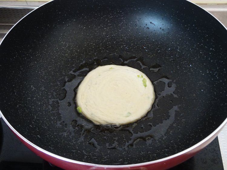 猪油葱花饼步骤9