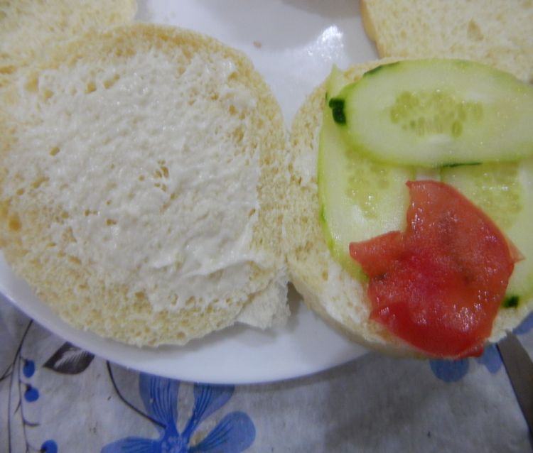 鸡排汉堡步骤12