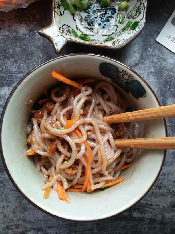 香菇肉酱面步骤12