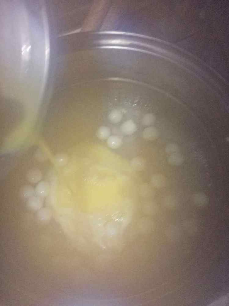 米酒蛋花小汤圆步骤8