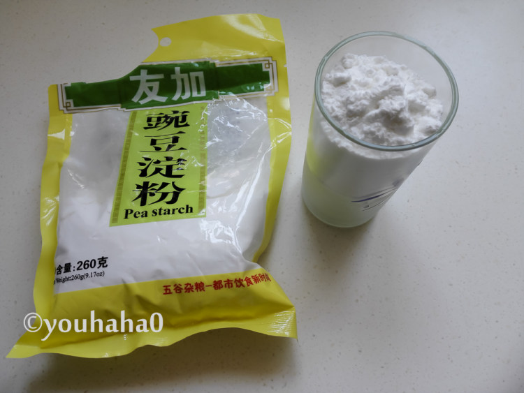 自制豌豆凉粉步骤1