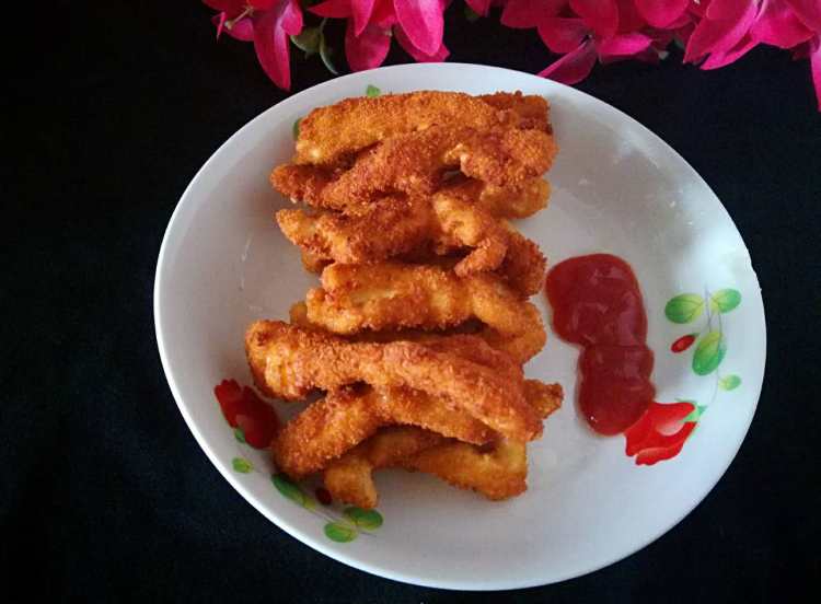 酥炸鸡柳步骤10