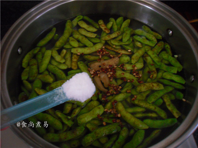 水煮毛豆夹#盛夏餐桌#步骤5