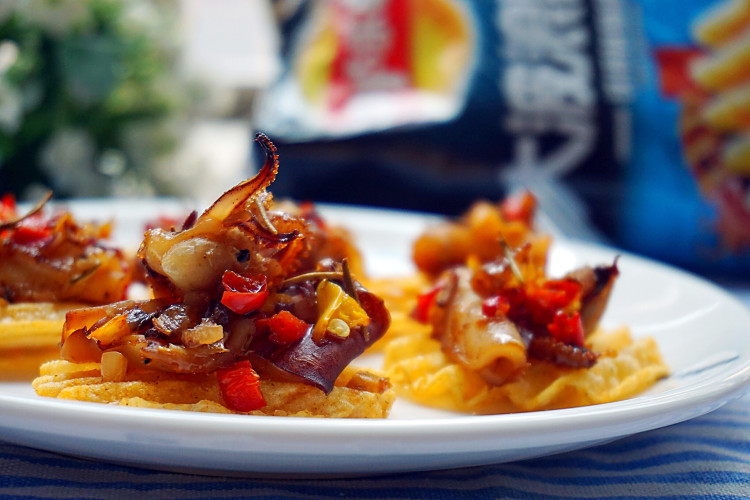 鱿鱼风味薯片#盛夏餐步骤10