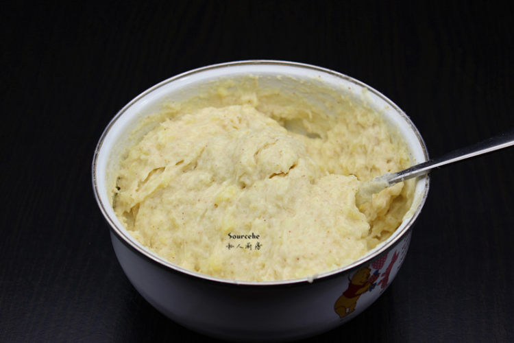 土豆紫薯丸子步骤4