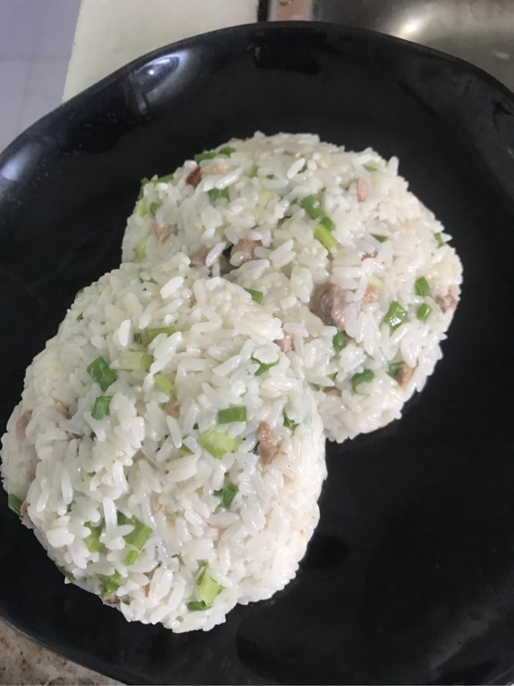 葱香米煎饼步骤4