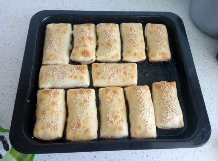 羊肉烤包子步骤15