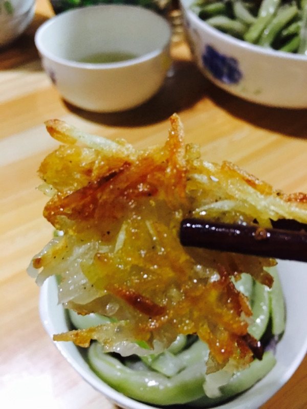 双煎土豆丝步骤9