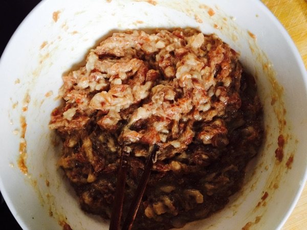 猪肉木耳鸡蛋干生煎包步骤4