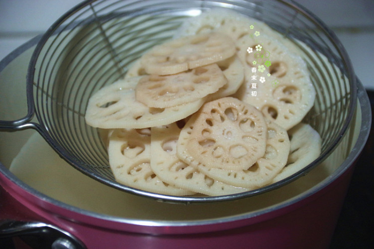 凉拌香辣藕片#盛夏餐步骤8