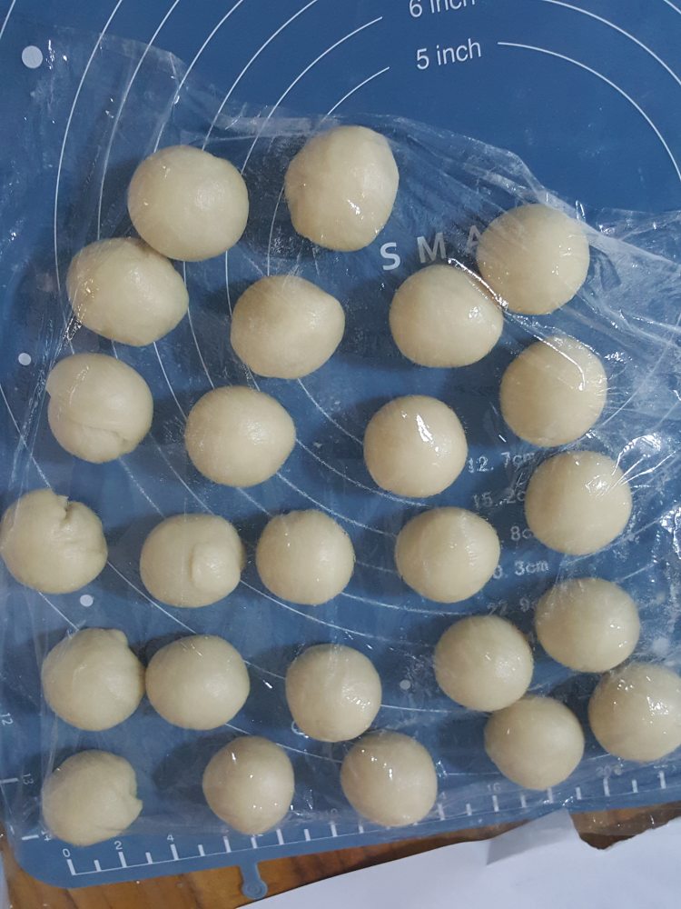 超酥绿豆饼步骤5