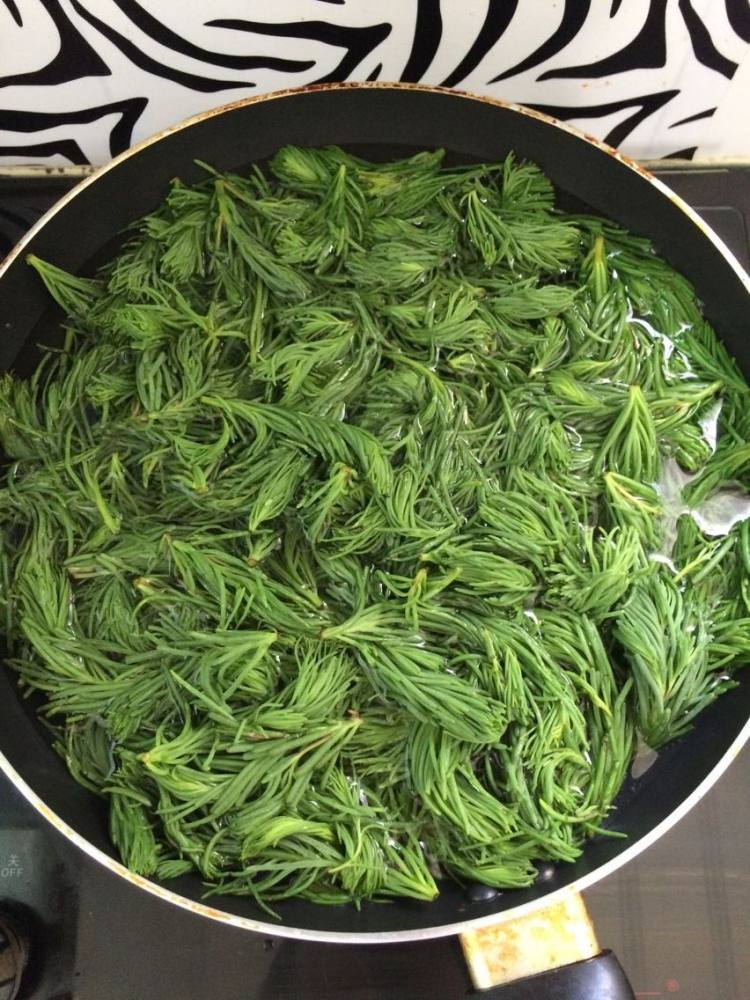 海蓬菜水饺步骤2