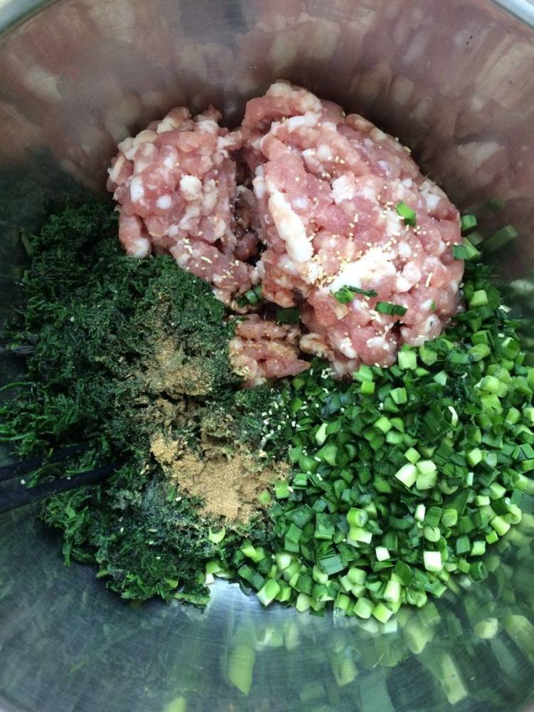 海蓬菜水饺步骤7