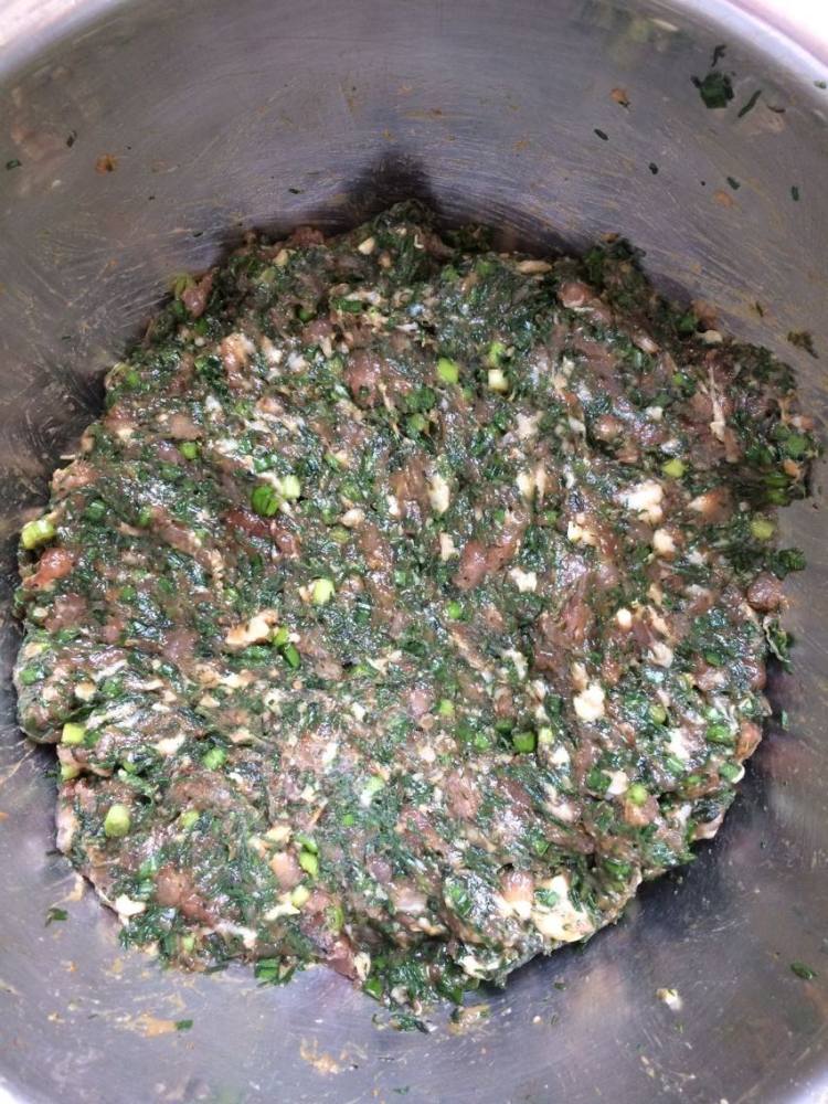 海蓬菜水饺步骤8
