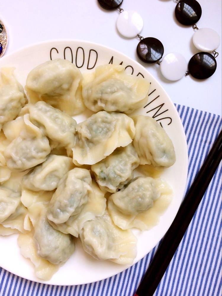 海蓬菜水饺步骤17