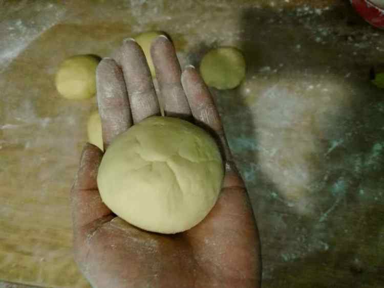 香甜玉米饼步骤9
