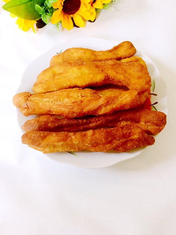 炸油条步骤8