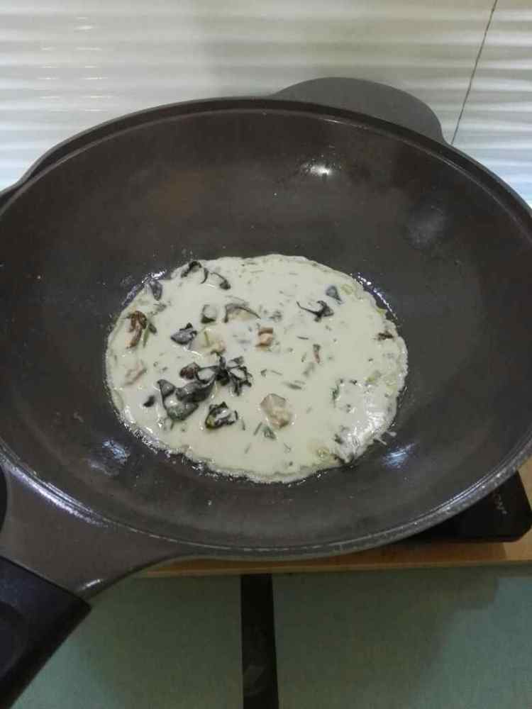 咸味菌菇煎饼步骤10