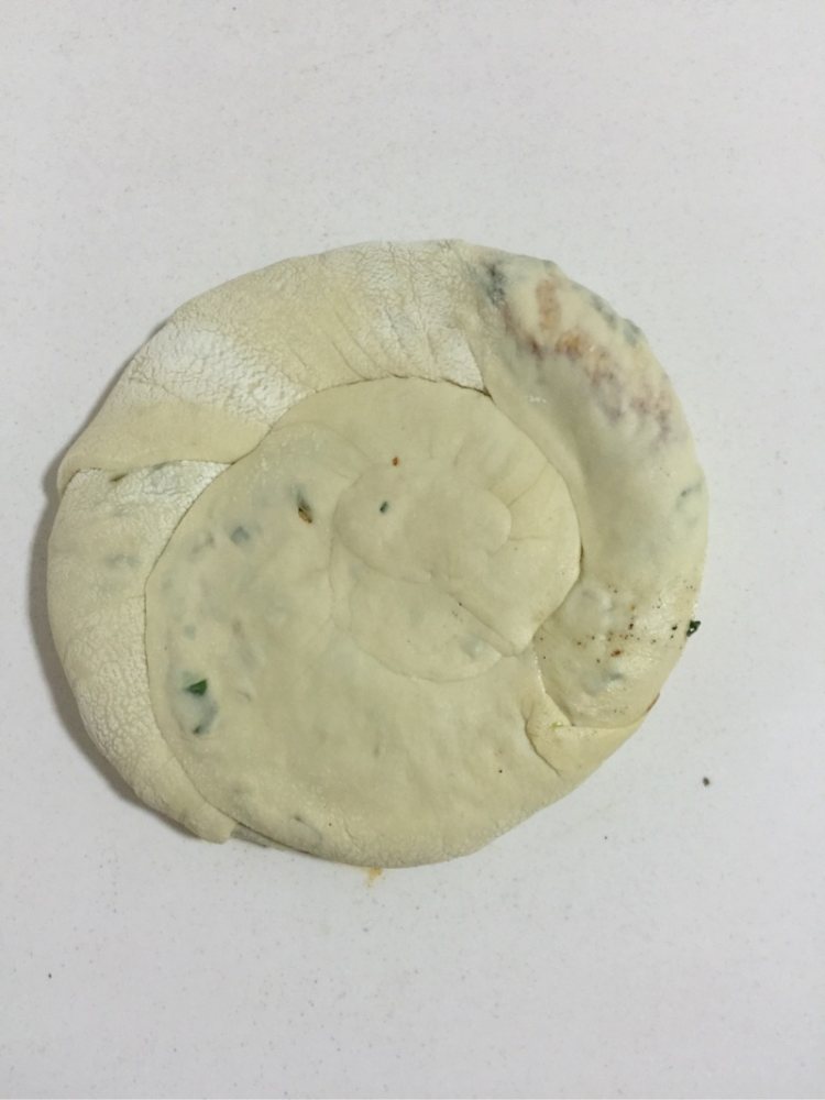 椒盐葱油饼步骤15