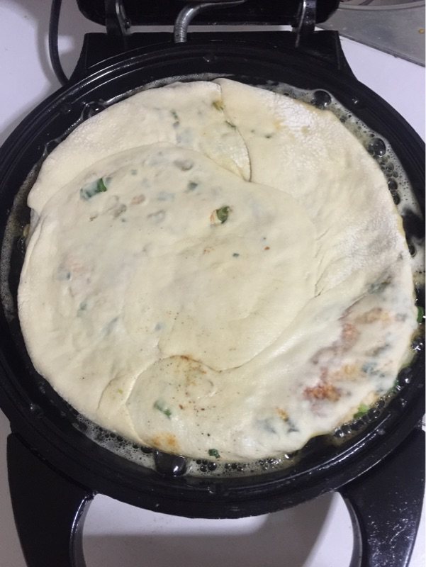 椒盐葱油饼步骤17