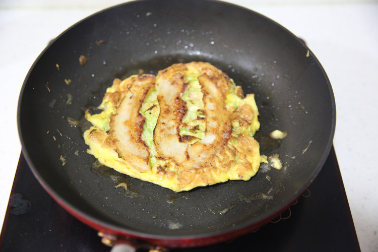 【蔬菜煎饼】大阪烧步骤9