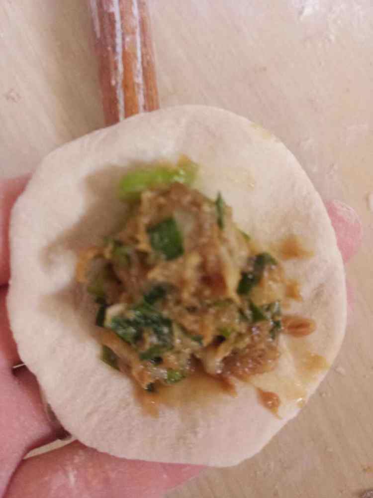 韭菜水饺步骤13