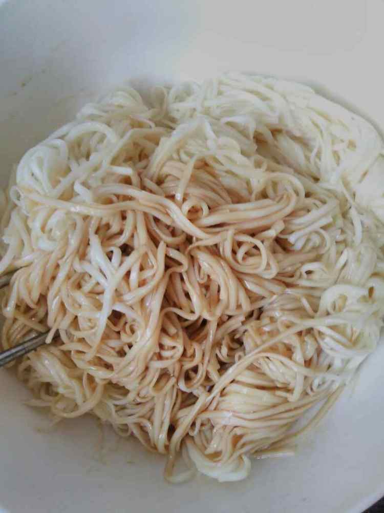 四季豆拌面步骤14