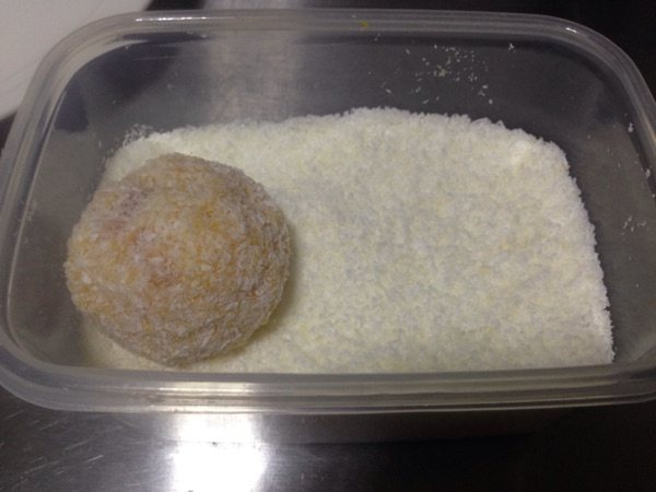 椰蓉南瓜饭团步骤10