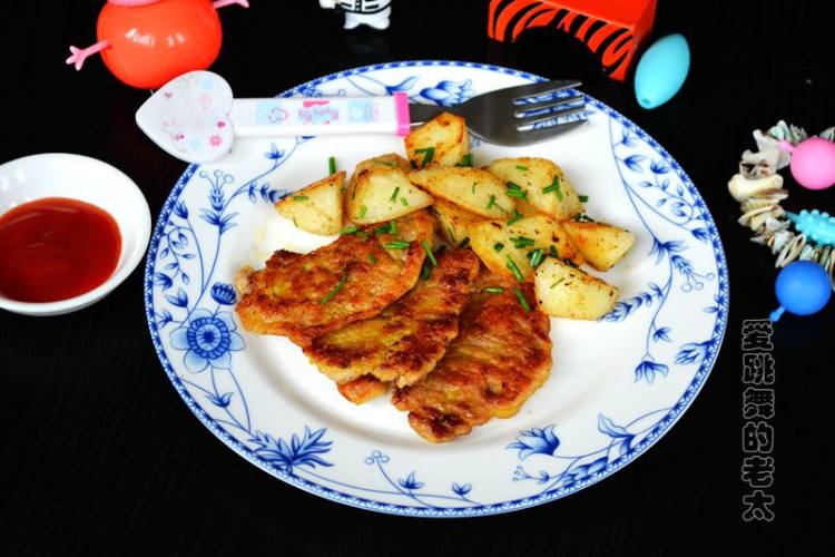 香煎土豆里脊肉步骤12