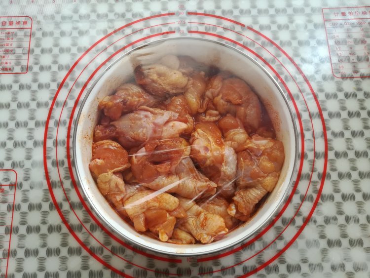 新奥尔良鸡根翅（面包步骤4