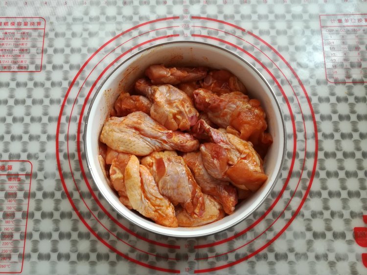 新奥尔良鸡根翅（面包步骤3