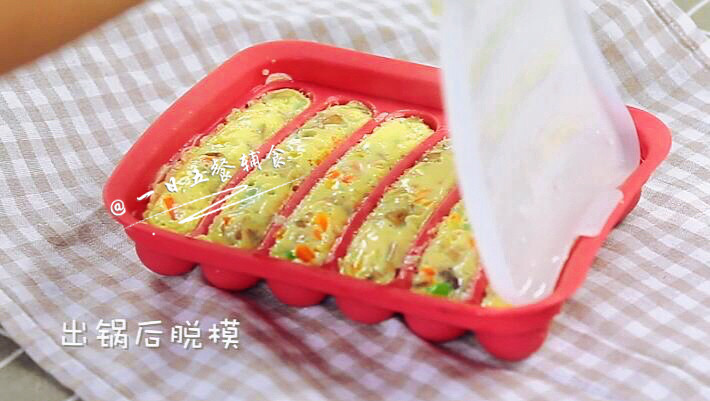 蔬菜蛋肠步骤8