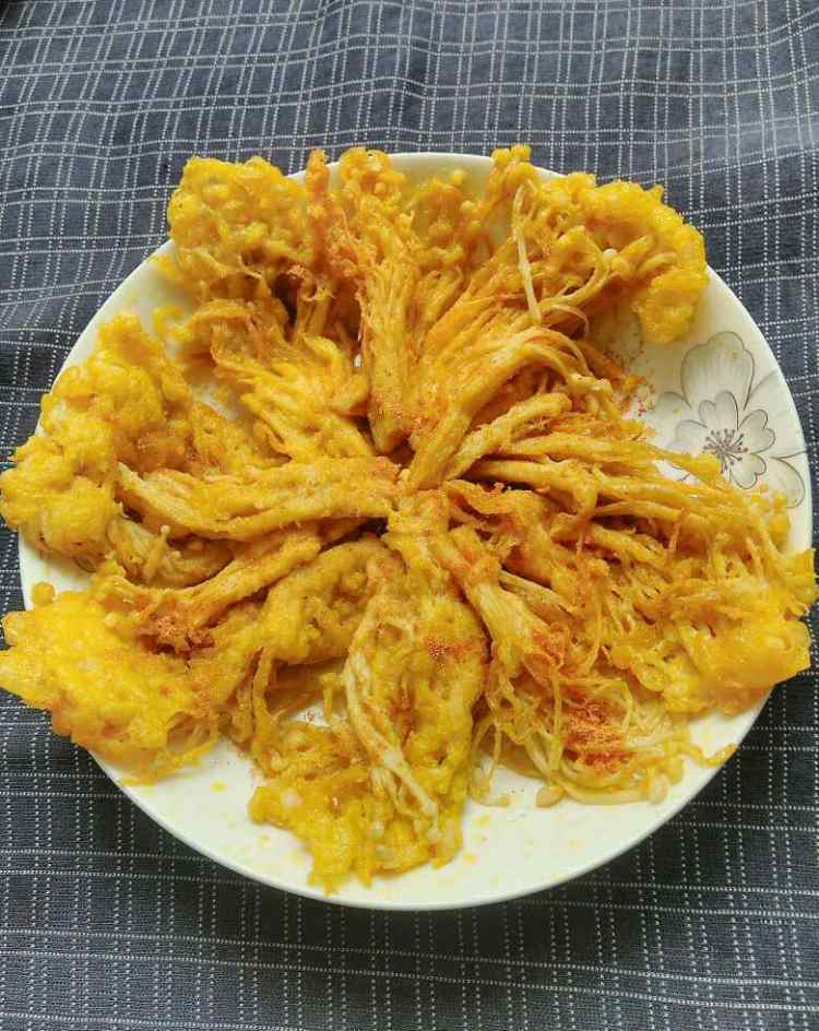 油炸金针菇步骤18