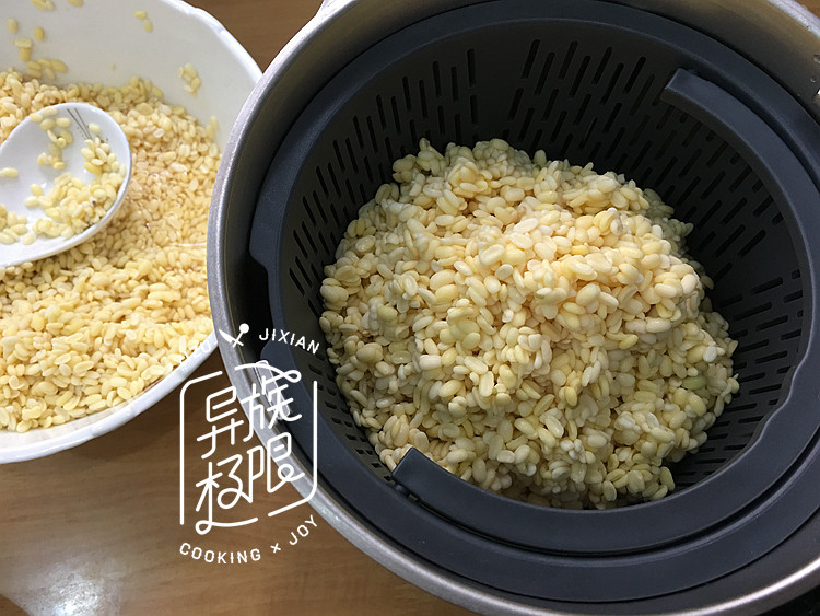 双味绿豆糕步骤5