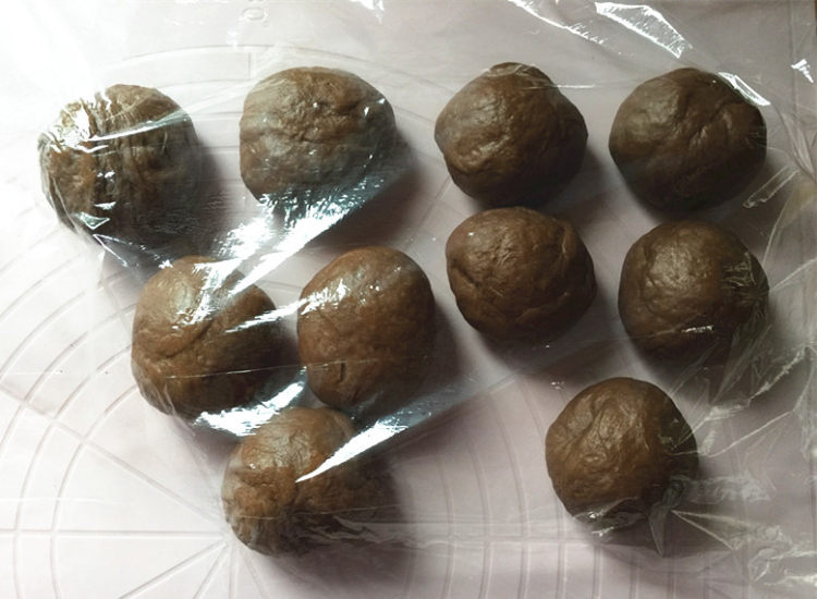 爆浆巧克力面包步骤7