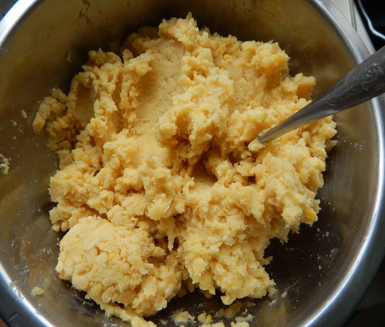练奶绿豆糕步骤7